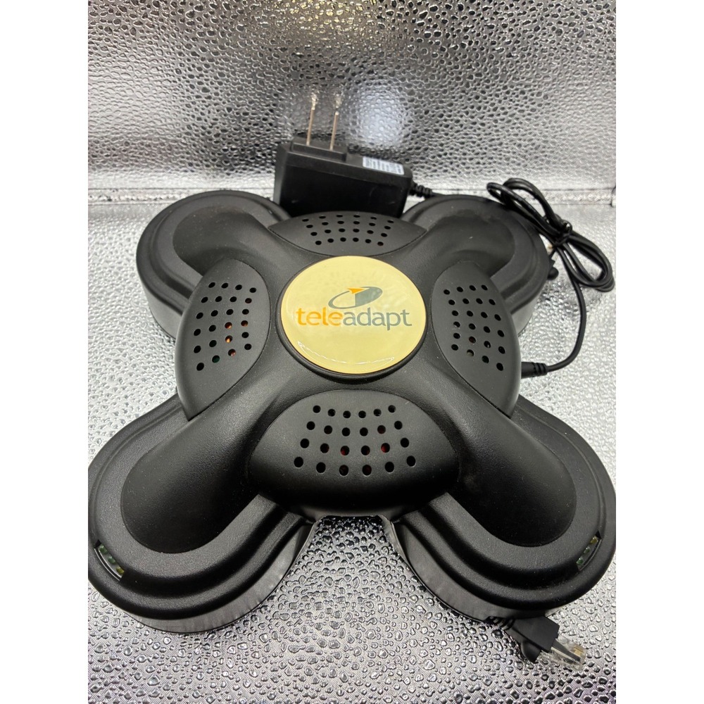 TeleAdapt TA-6500 Conference Hub Ver 1 Black Networking Hub